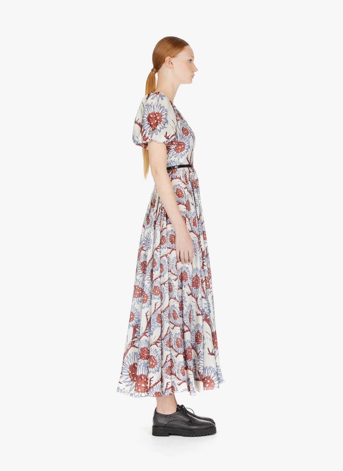 Dresses ALAÏA WHITE/GRAY BLUE DRESSES